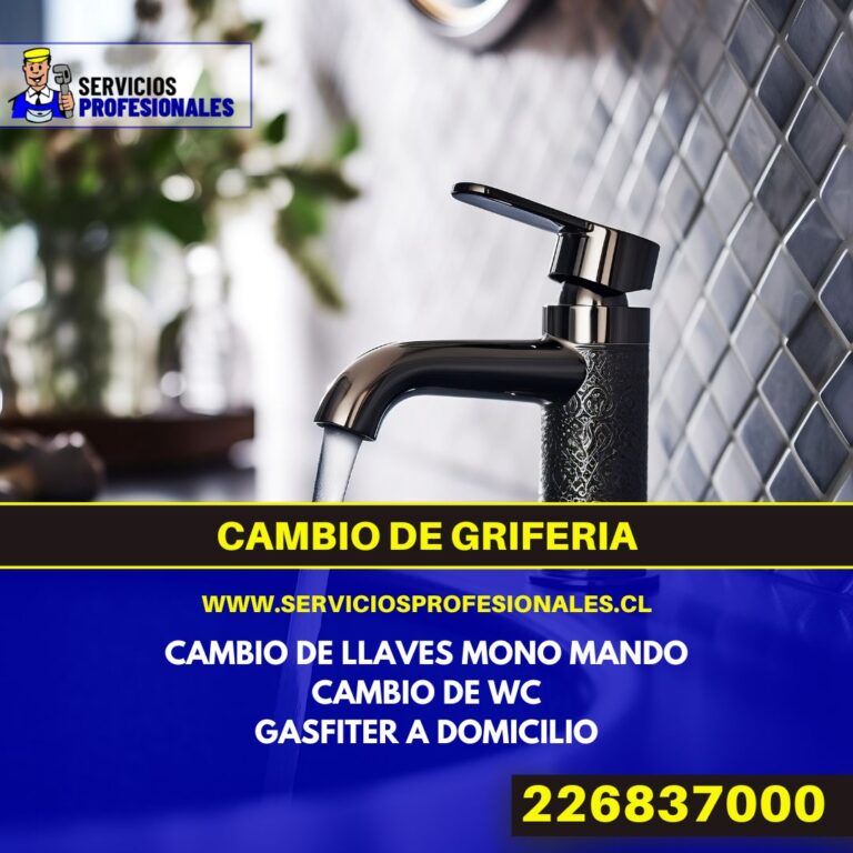 Reparación de llaves y grifería en Santiago