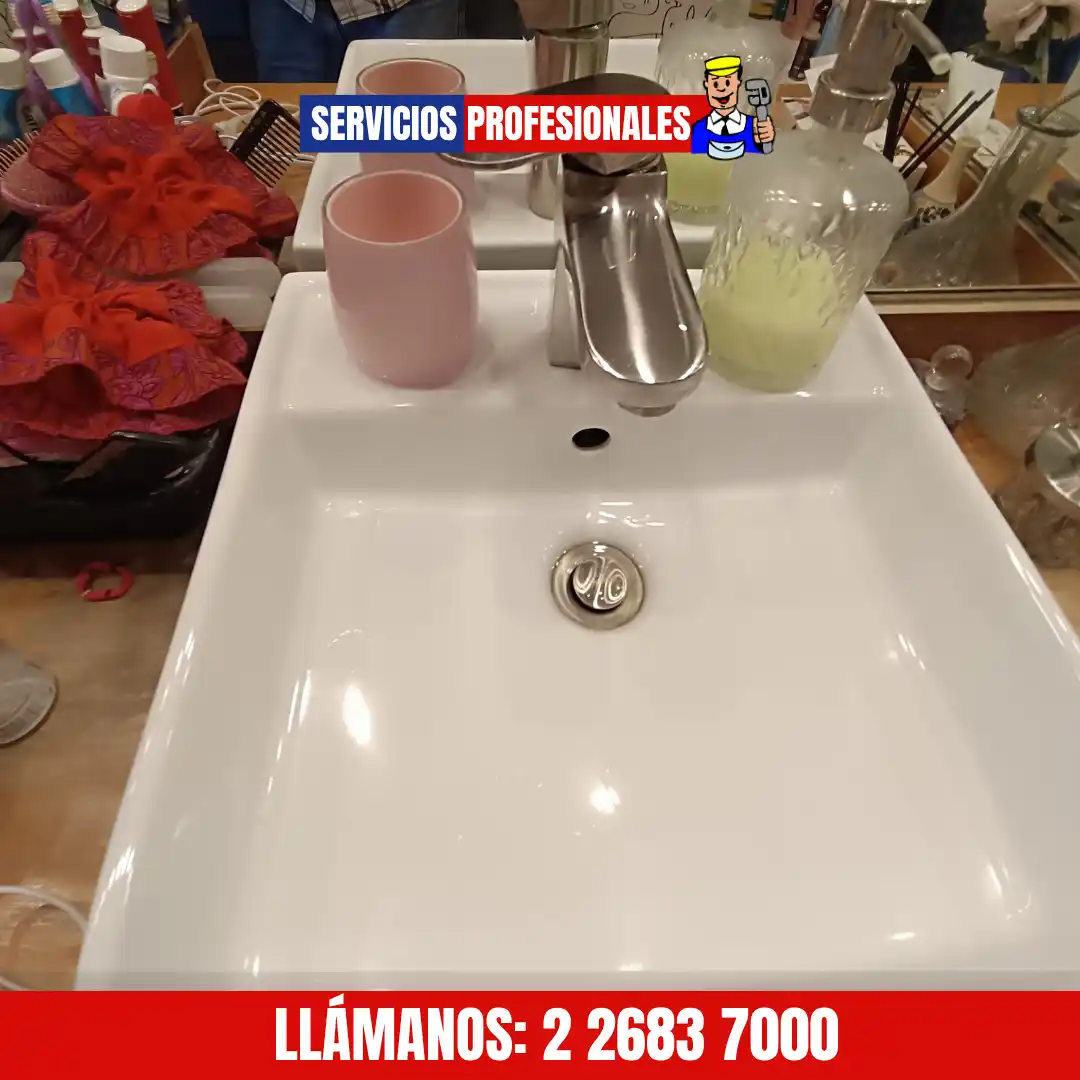 Destape de lavamanos en Cerro Navia