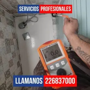 Equipo de gas trazador para localizar fugas