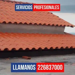 Sellado impermeable de cumbrera de techo