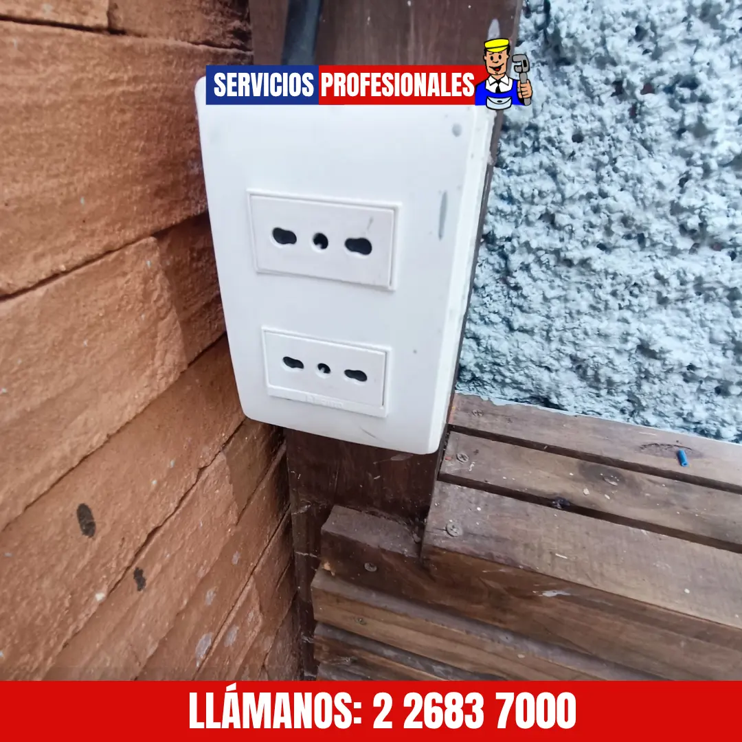 Servicio de iluminación y enchufes