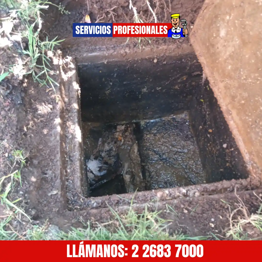 Destape de cañerías y alcantarillado