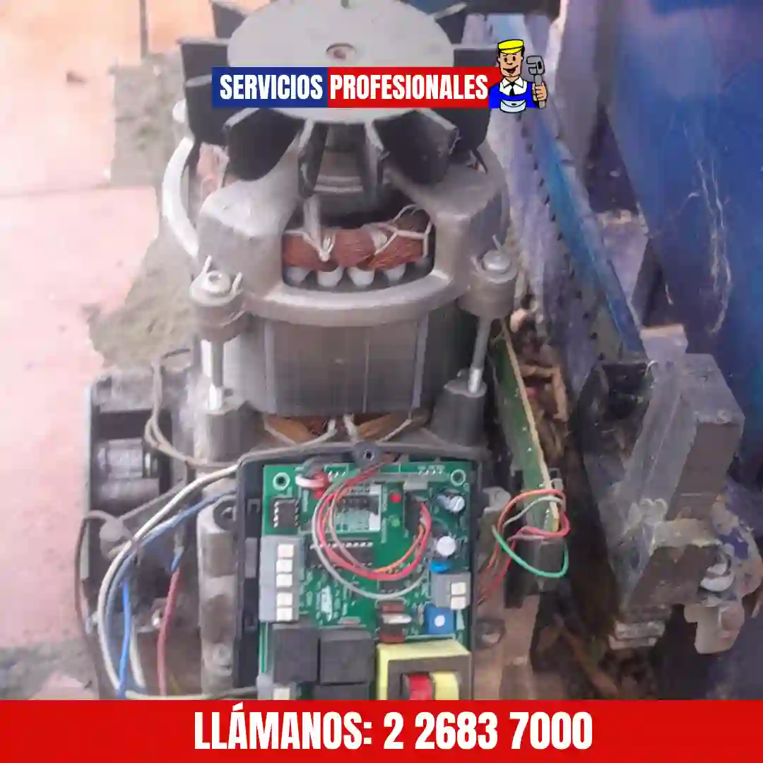 Programación de portón corredizo y fotoceldas