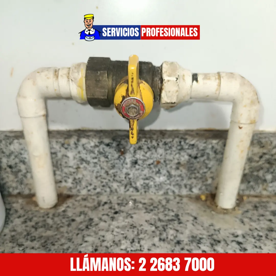 Cambio de llave de paso de gas en departamento