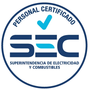 Logo Certificación SEC — Superintendencia de Electricidad y Combustibles Chile