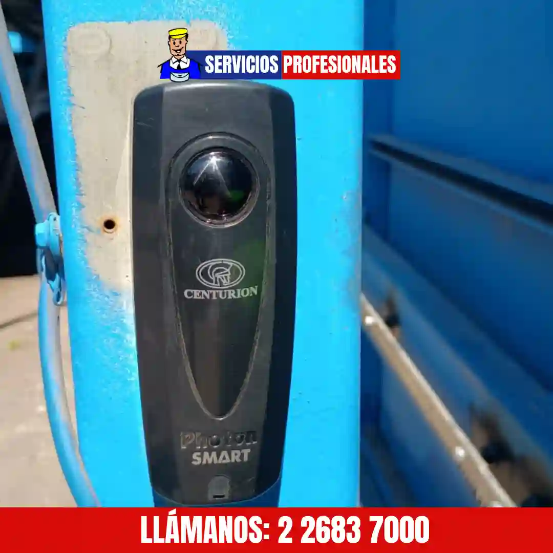 Fotoceldas y seguridad en portón batiente