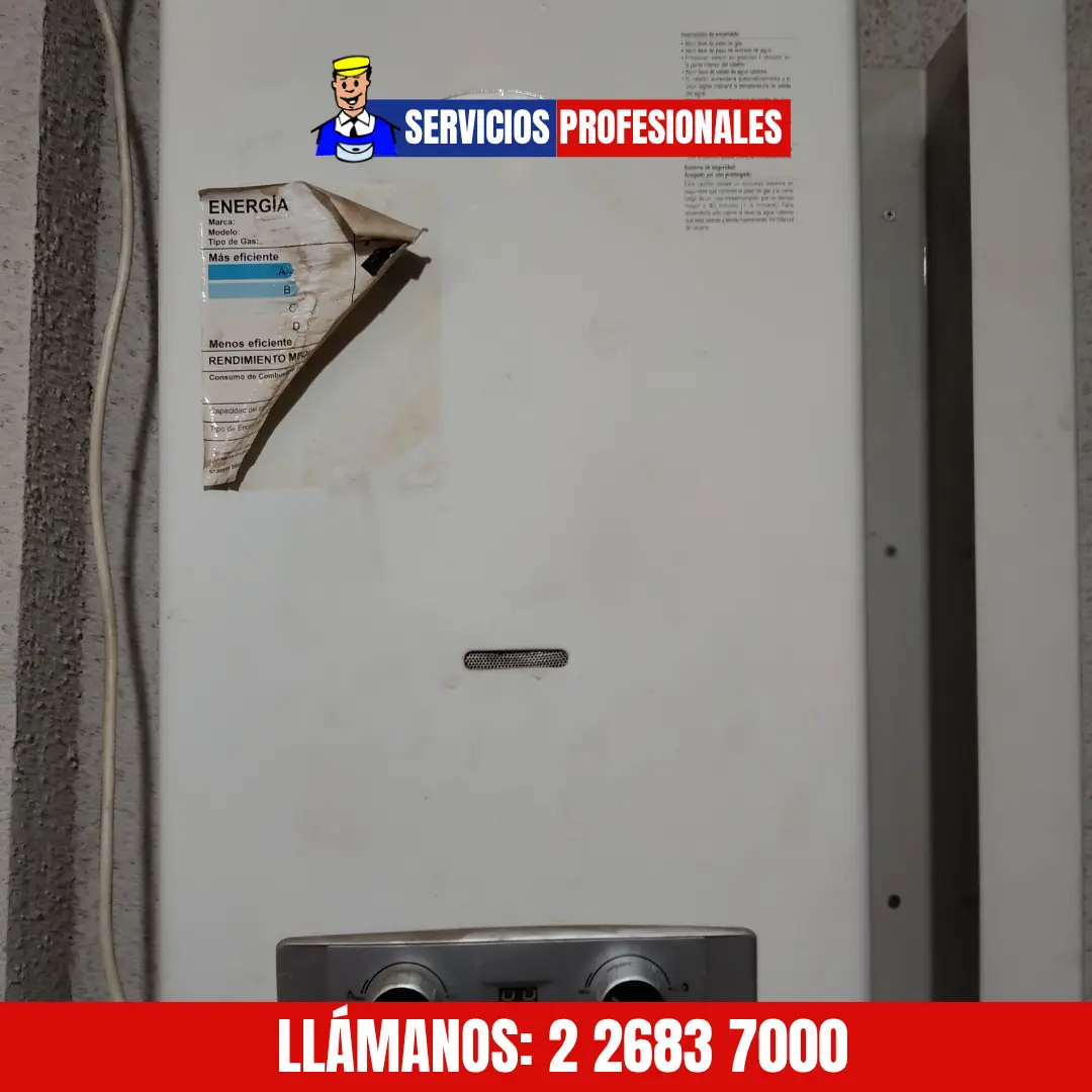 Instalación de calefont nuevo en Santiago