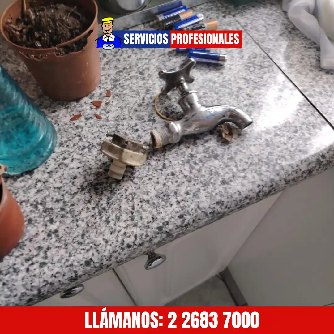 Reemplazo de grifería en lavaplatos, lavamanos y ducha