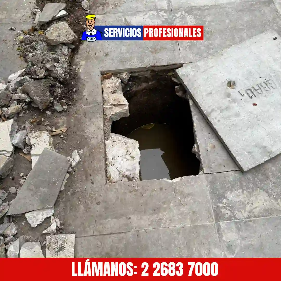 Reparación de cañerías dañadas detectadas por ductoscopia