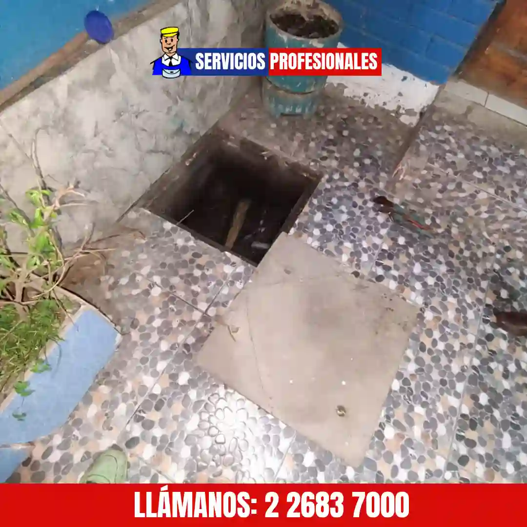 Destape de cañerías de baño en departamento de Santiago