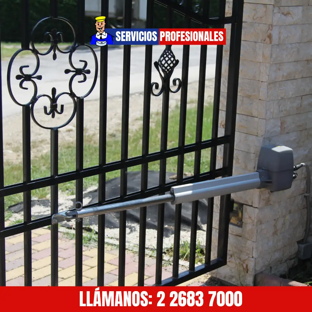 Mantención de portón batiente para prolongar la vida útil