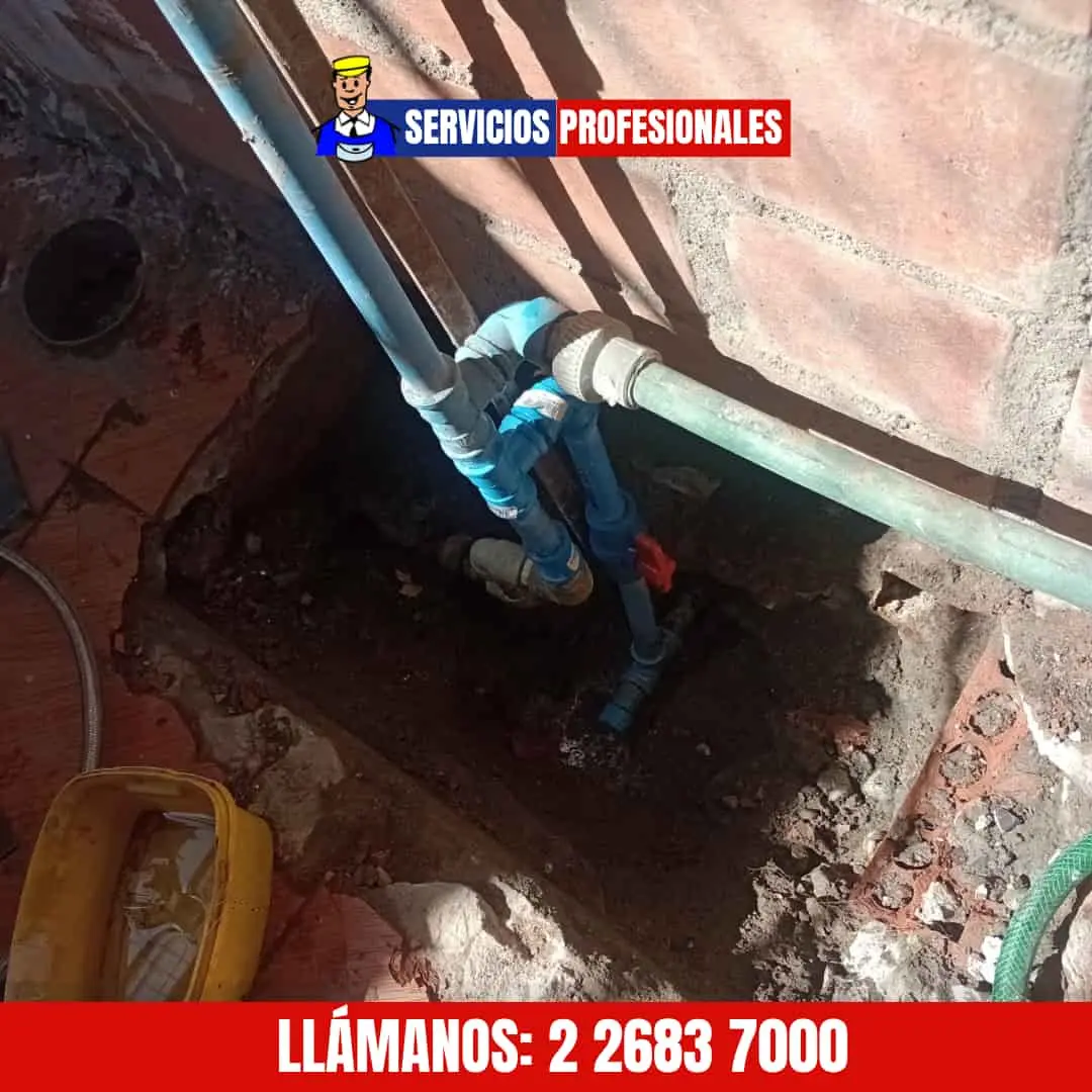 Reparación de cañerías y fugas en Chicureo