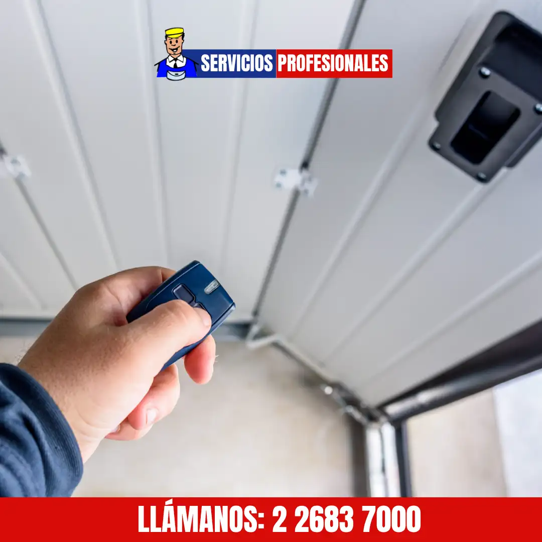 Reparación de motor y automatización de puerta de garaje